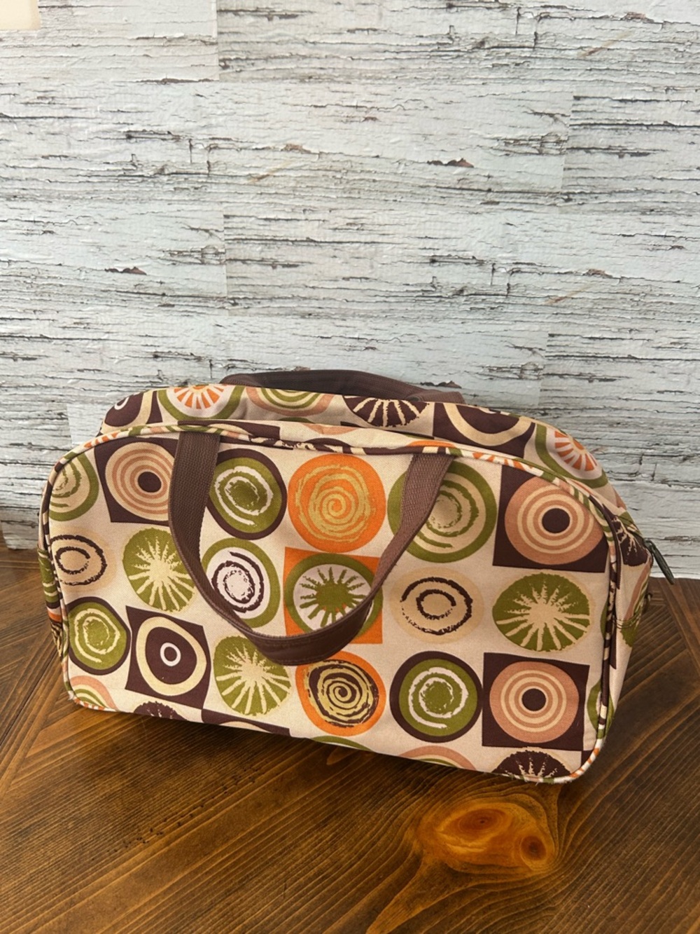Vintage GASOLINE Weekender Travel Tote - Picture 2 of 11